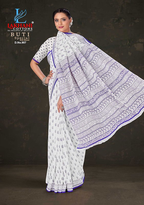 Buti Special Vol 09 By Lakhani Cotton Printed Sarees Wholesale Shop In Surat